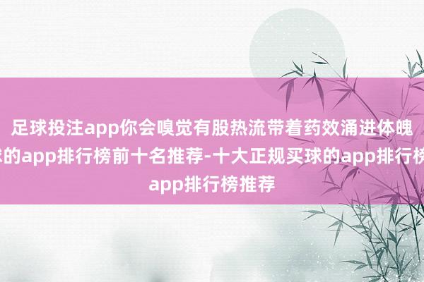 足球投注app你会嗅觉有股热流带着药效涌进体魄-买球的app排行榜前十名推荐-十大正规买球的app排行榜推荐
