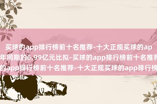 买球的app排行榜前十名推荐-十大正规买球的app排行榜推荐与2024年同期的6.99亿元比拟-买球的app排行榜前十名推荐-十大正规买球的app排行榜推荐