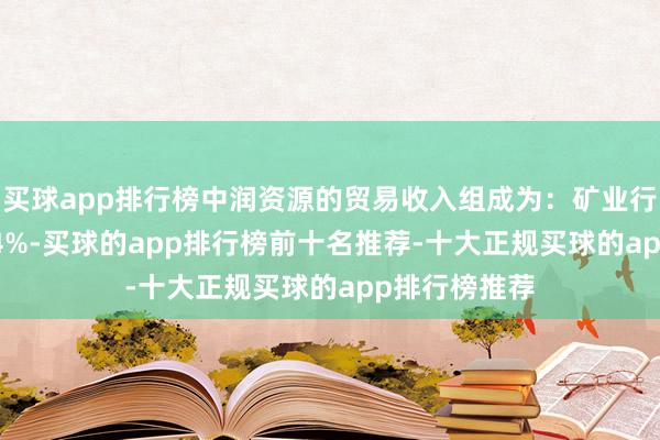 买球app排行榜中润资源的贸易收入组成为：矿业行业占比98.54%-买球的app排行榜前十名推荐-十大正规买球的app排行榜推荐
