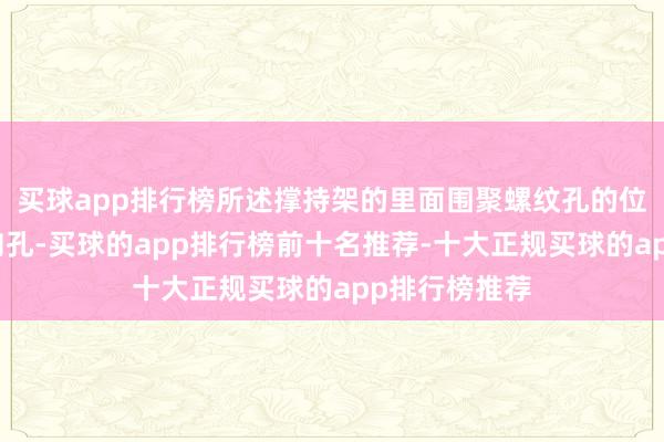 买球app排行榜所述撑持架的里面围聚螺纹孔的位置开设有导向孔-买球的app排行榜前十名推荐-十大正规买球的app排行榜推荐
